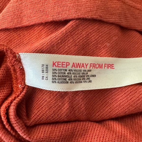 Intimately Free People Back To Basics Cami Top - Orange NWOT Size Small - Picture 6 of 7